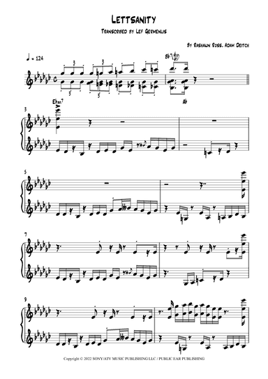 Lettsanity (arr. Lef Germenlis)