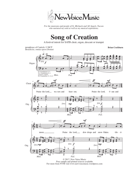 Song of Creation