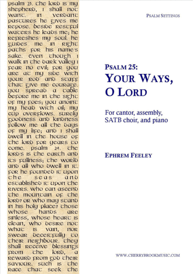 Psalm 25: Your Ways, O Lord