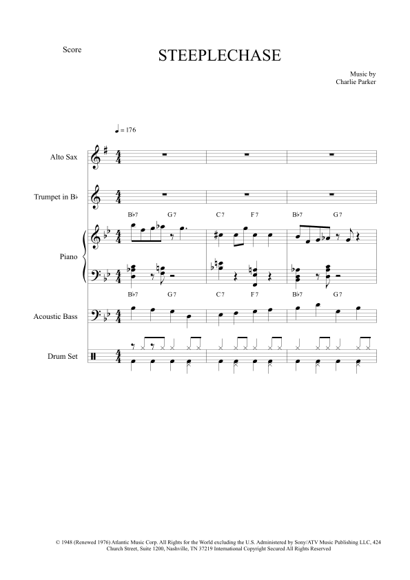 Steeplechase (arr. The Sheet Music Library)