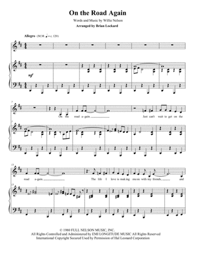 On The Road Again (arr. Brian Lockard)