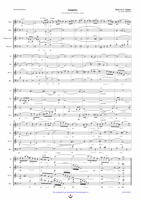 Adagietto (arr. Josef STASTNY)