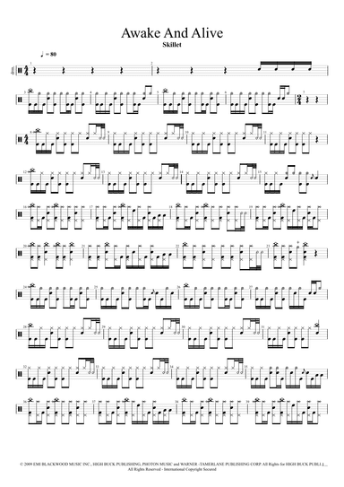 Awake And Alive (arr. Cyril Mayer)