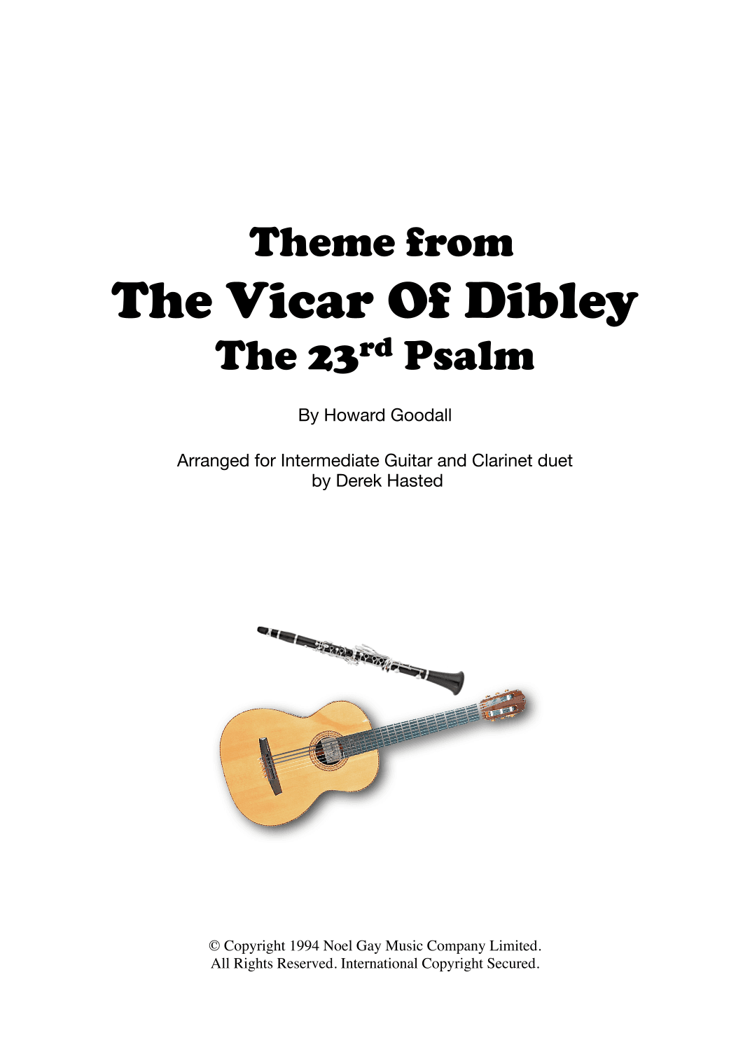 Psalm 23 (theme From The Vicar Of Dibley) (arr. Derek Hasted)