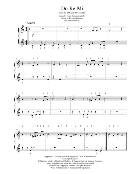 Do-Re-Mi (arr. Samuel Stokes)