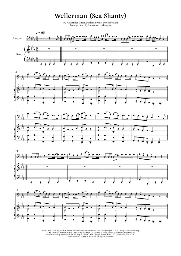 Wellerman (arr. Henrique F Mangoni)