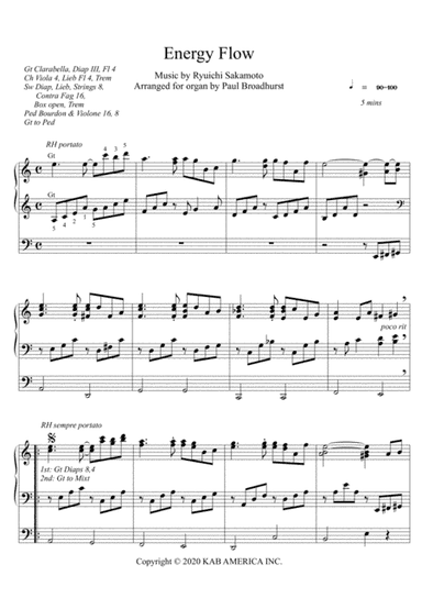 Energy Flow (arr. Paul Broadhurst)