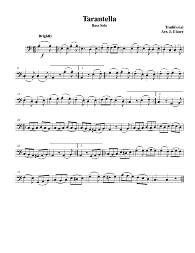 Tarantella (arr. Jeremy Glaser)