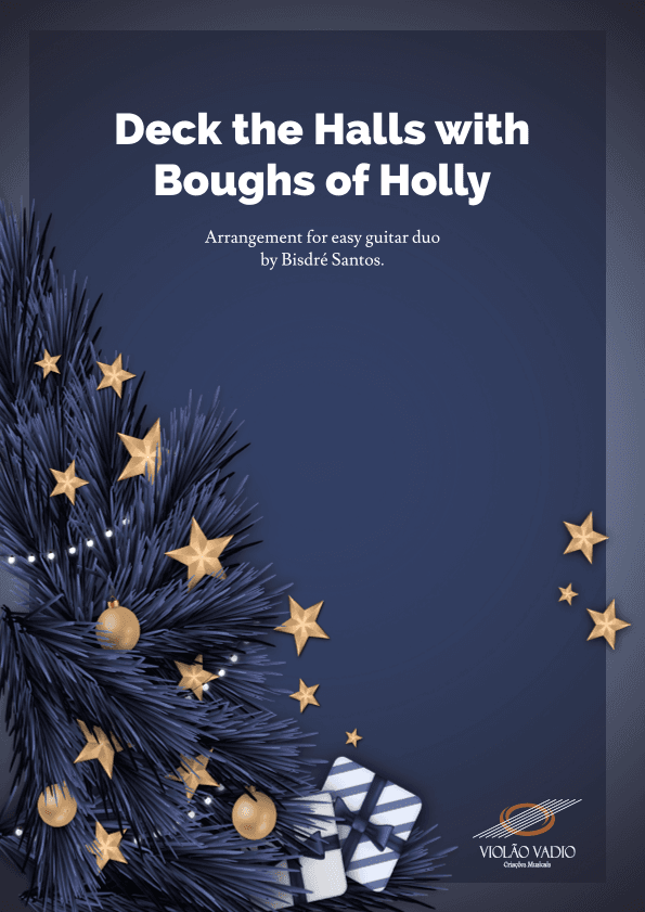 Deck the Halls with Boughs of Holly - Easy Guitar duo (arr. André Alberto Santos)