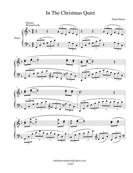 In The Christmas Quiet