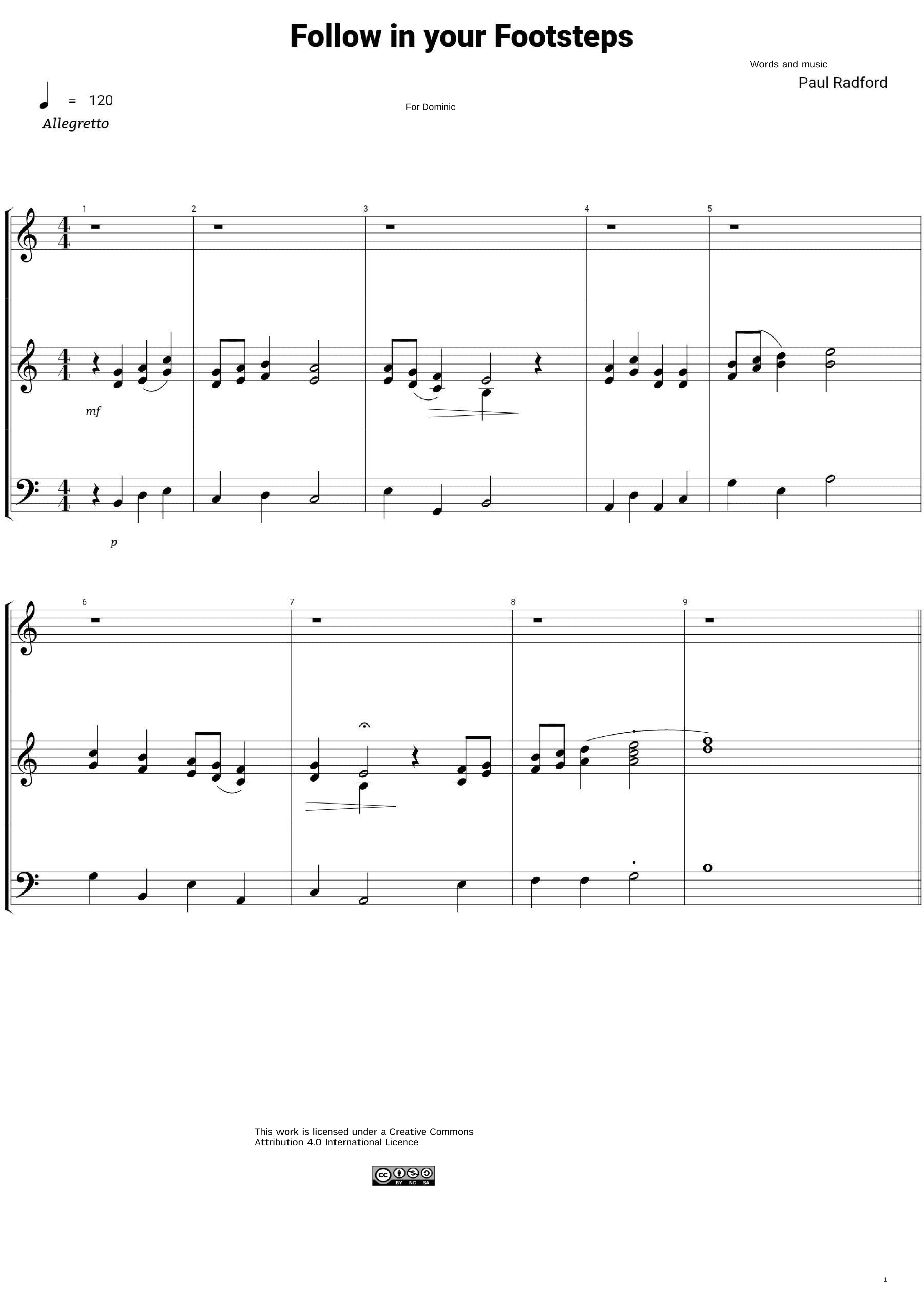 Follow in your Footsteps