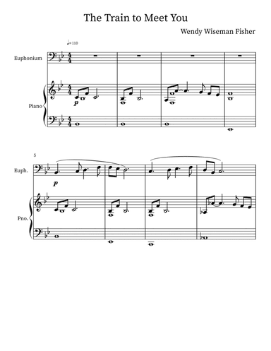 The Train to Meet You - Euphonium and Piano Duet