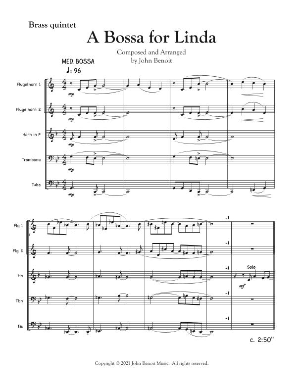 A Bossa for Linda