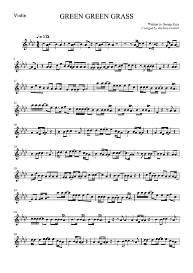 Green Green Grass (arr. Zachary Corbett)