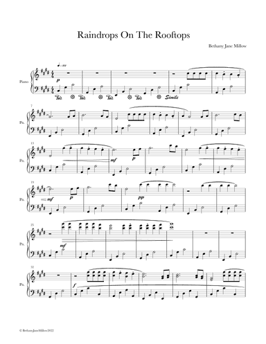 Raindrops On The Rooftops