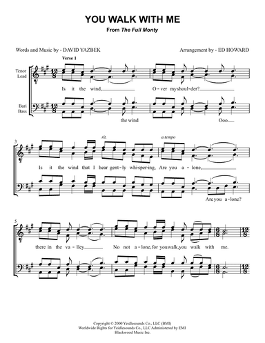 You Walk With Me (arr. Ed Howard)