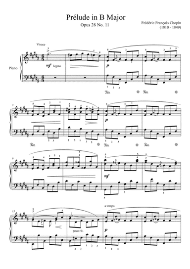 Prelude Op.28, No.11 (arr. Thomas Jancso)