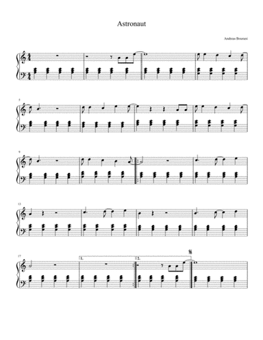 Astronaut (arr. Desislava Zapryanova)