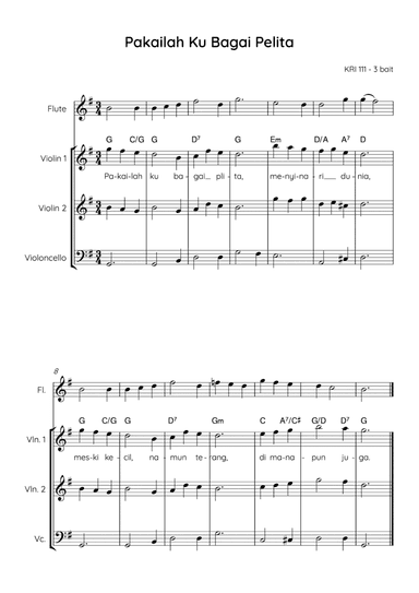 God Make My Life A Little Light / Pakailah 'Ku Bagai Pelita (arr. Angie Wiranata)