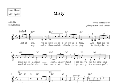 Misty (arr. GS Publishing)