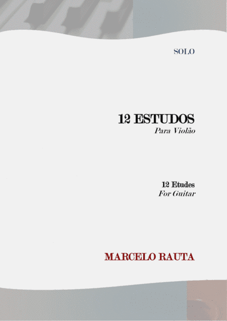 12 Estudos para violão (12 Guitar Etudes)