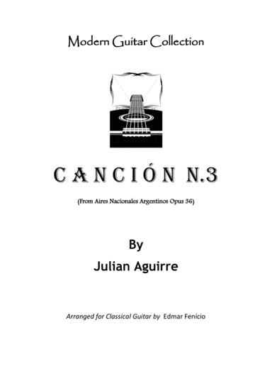 Canción n3 (arr. Edmar Fenício)