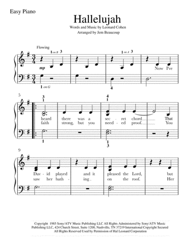 Hallelujah (arr. Jennifer Wilson)