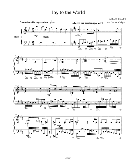 Joy to the World (arr. James Knight)