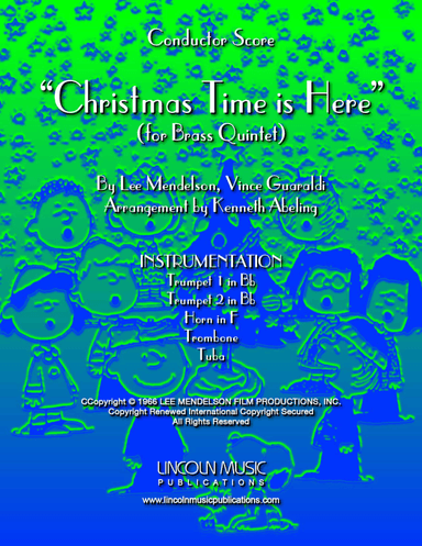 Christmas Time Is Here (arr. Kenneth Abeling)