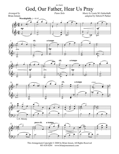God, Our Father, Hear Us Pray (arr. Brian Jensen)