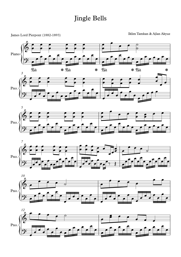 Jingle Bells (arr. Ajlan Akyuz)