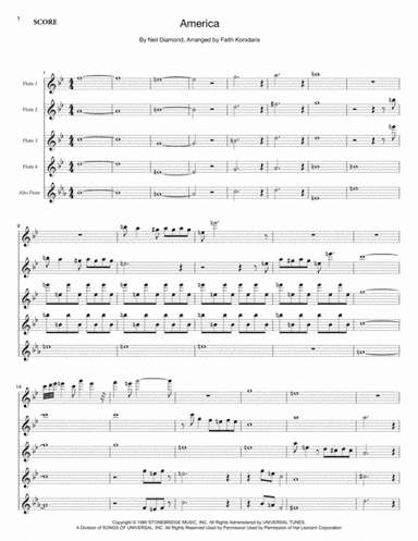 America (arr. Faith Konidaris)