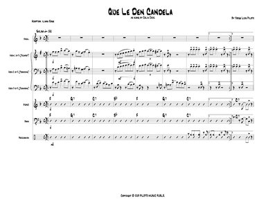 Que Le Den Candela (arr. iliana Rose)