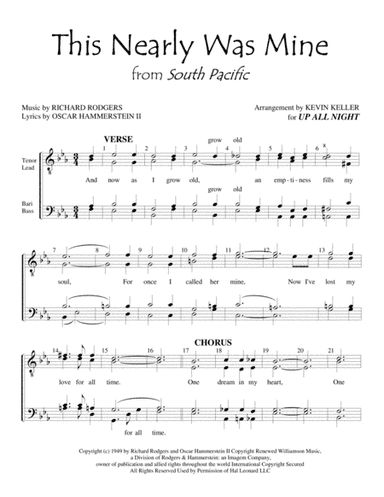 This Nearly Was Mine from South Pacific (arr. Kevin Keller)