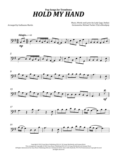 Hold My Hand (arr. Guillaume Martin)