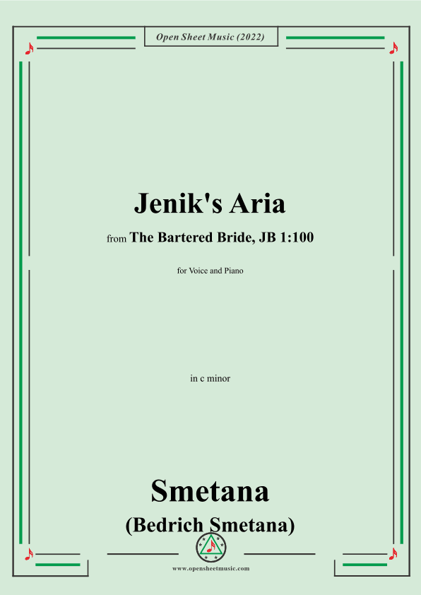 Smetana-Jenik's Aria,in c minor (arr. OSM Press)