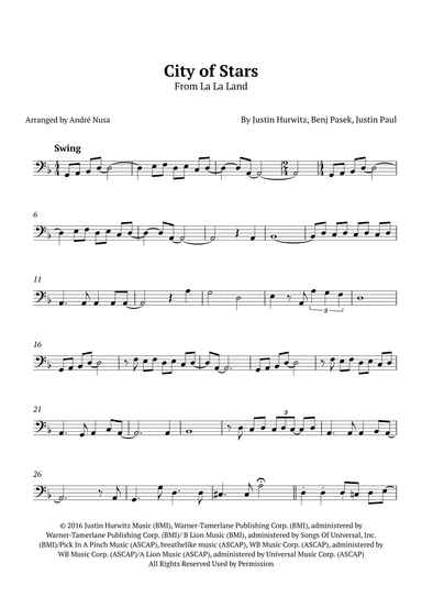 City Of Stars (arr. André Nusa)