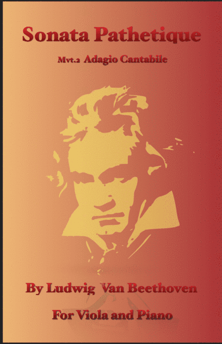 Sonata Pathetique, Adagio Cantabile, by Beethoven, for Viola and Piano (arr. David McKeown)