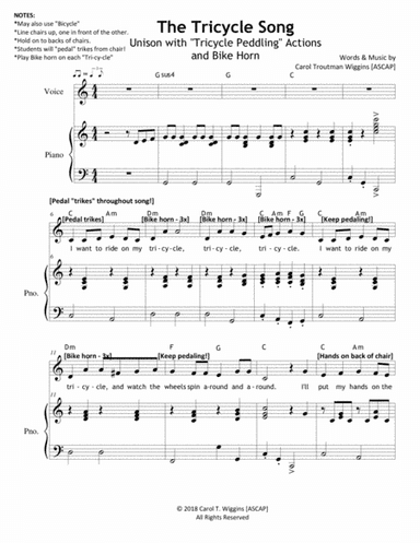 The Tricycle Song
