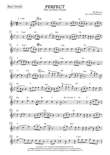 Perfect (arr. ACT Bortolucci)