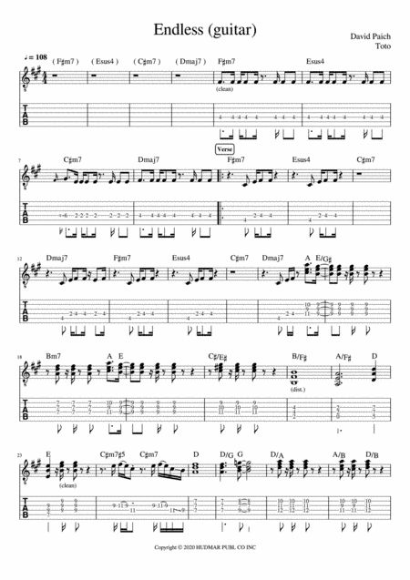 Endless (arr. Jussi Kontinen)