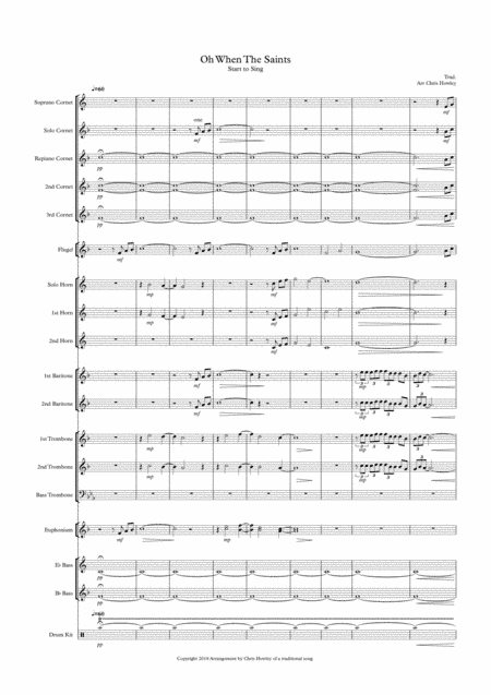 Oh When The Saints (arr. Chris Howley)
