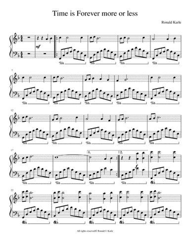 Time is Forever more or less