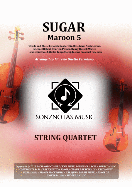 Sugar (arr. Marcelo Onetta Fermiano)