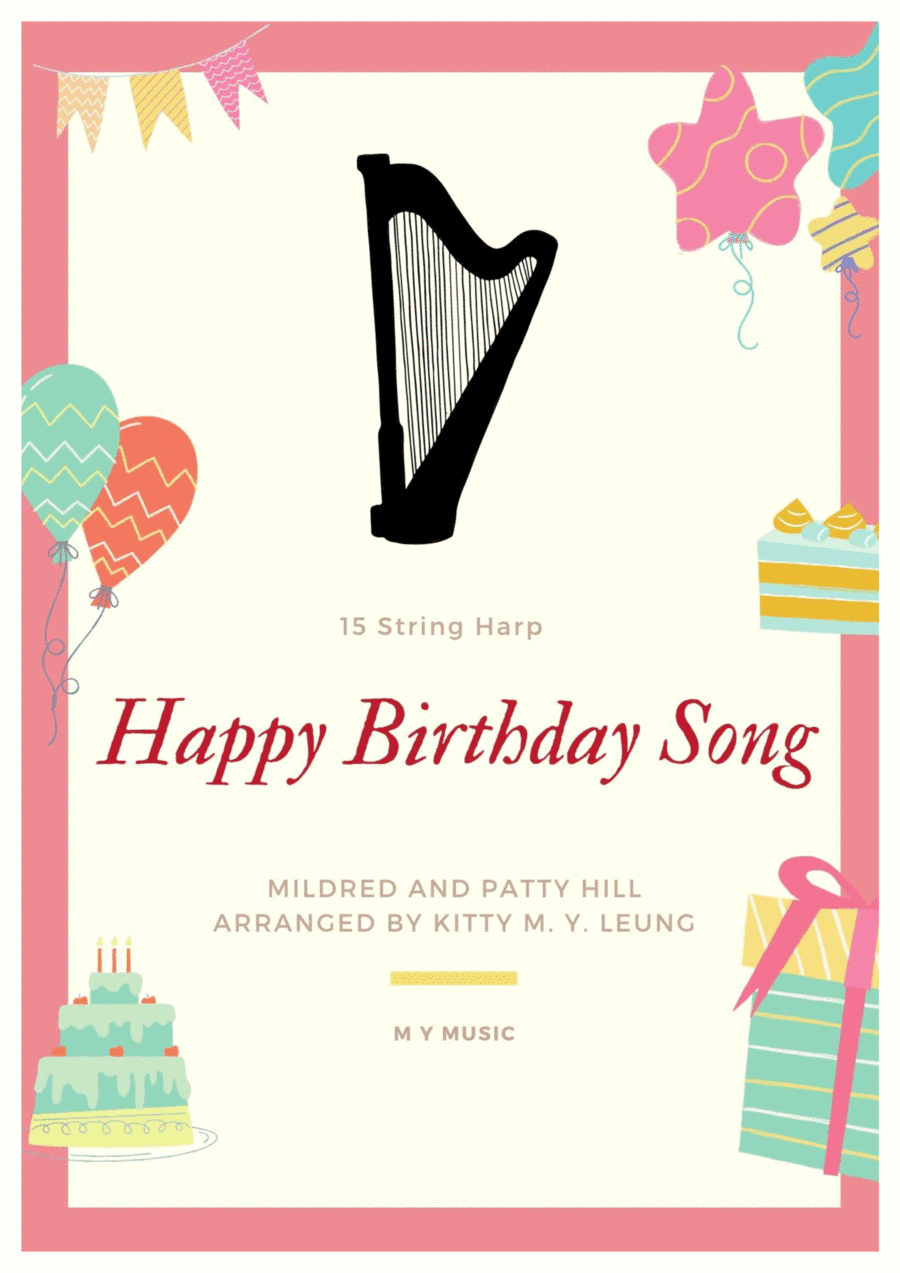 Happy Birthday Song - 15 String Harp (arr. Kitty M. Y. Leung)
