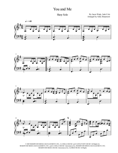 You And Me (arr. Sally Beaumont)