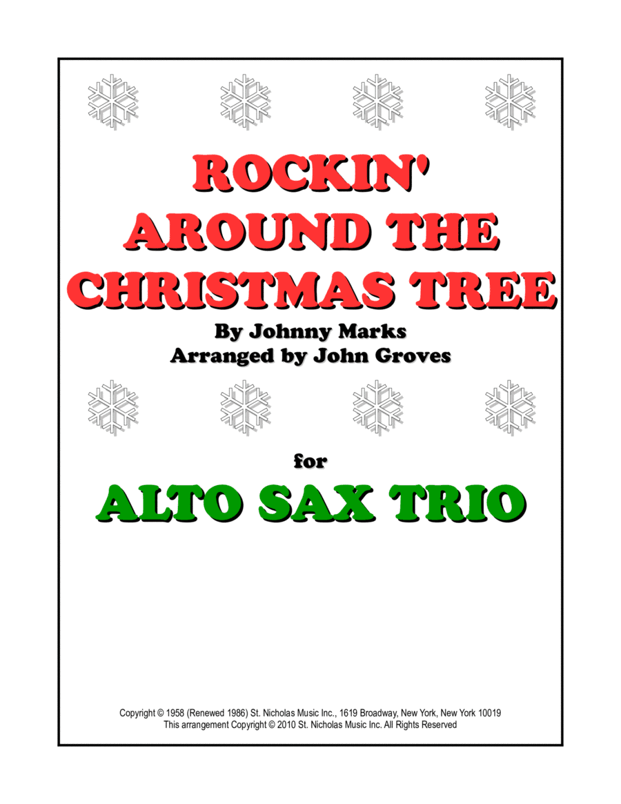 Rockin' Around The Christmas Tree (arr. John Groves)