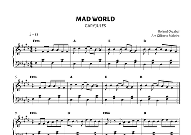 Mad World (arr. Gil Meleiro)