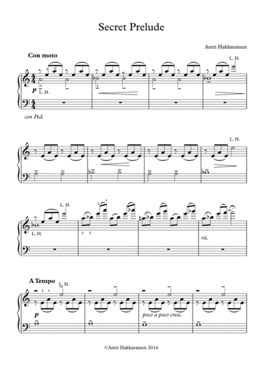 Secret Prelude