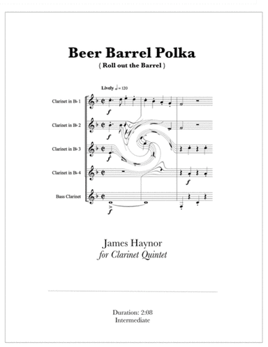 Beer Barrel Polka (roll Out The Barrel) (arr. James Haynor)